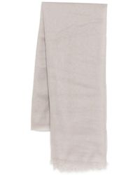 N.Peal Cashmere - Écharpe À Bords Frangés - Lyst