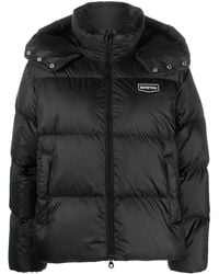 Duvetica - Gefütterte Jacke Mit Logo-Patch - Lyst
