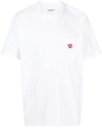 Carhartt - Pocket Heart T-Shirt I032128 - Lyst