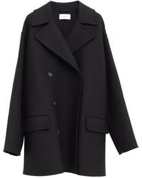 The Row - Long Crossed Coat - Lyst