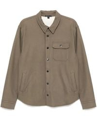 James Perse - Sherpa Lined Shirt Jacket - Lyst