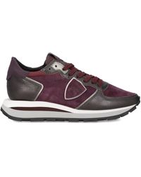 Philippe Model - Tropez Haute Suede Leather Sneakers - Lyst