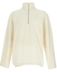 Rier - Pull À Col Montant Zippé - Lyst