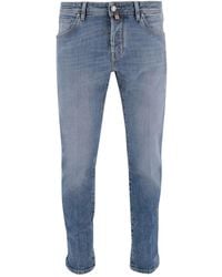Jacob Cohen - Five-Pocket Button-Fly Jeans - Lyst