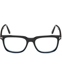 Tom Ford - Brille Mit Eckigem Gestell - Lyst