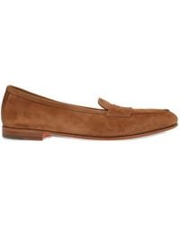 Santoni - Penny Loafers - Lyst
