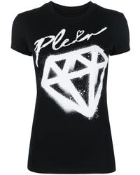 Philipp Plein - Graffiti Logo-print T-shirt - Lyst