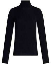 Etro - High-Neck Wool Jumper - Lyst
