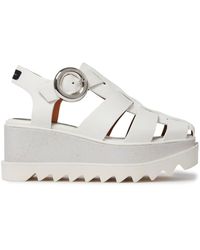 Stella McCartney - 80Mm Elyse Platform Sandals - Lyst