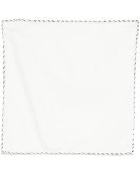 Eleventy - Contrasting-Trim Pocket Square - Lyst