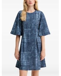 Gestuz - Flared-Sleeve Mini Dress - Lyst