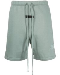 Fear Of God - Logo-Patch Track Shorts - Lyst
