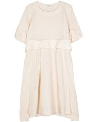 Henrik Vibskov - Resume Textured-Finish Midi Dress - Lyst