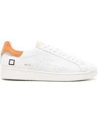 Date - Base Leather Sneakers - Lyst