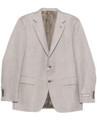 Canali - Blazer À Design Texturé - Lyst