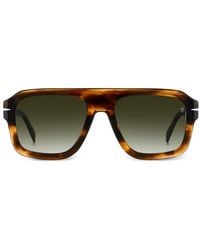 David Beckham - Square-Frame Sunglasses - Lyst
