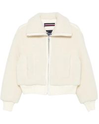 Fusalp - Mesly Shearling-Texture Zip-Up Jacket - Lyst
