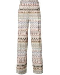 Missoni - Zigzag-Pattern Trousers - Lyst