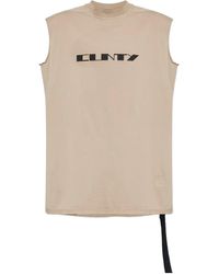 Rick Owens - グラフィック ノースリーブトップ - Lyst
