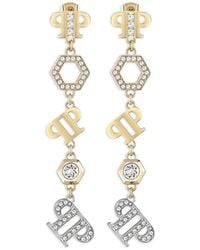 Philipp Plein - Orecchini Con Cristalli - Lyst