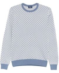Drumohr - Razor Blade Crew-Neck Sweater - Lyst