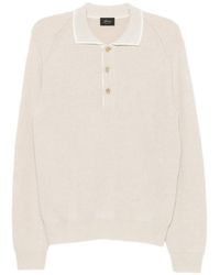 Brioni - Button-Up Collar Sweater - Lyst