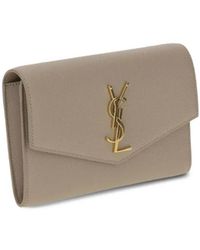 Saint Laurent - Small Envelope Monogram Matelassé Leather Shoulder Bag - Lyst