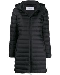 Calvin Klein Daunenmantel mit Kapuze - Schwarz