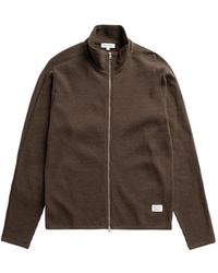 Norse Projects - Teno Ribbed-Knit Cardigan - Lyst