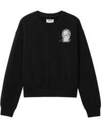 Musium Div. - Girl-Print Sweatshirt - Lyst