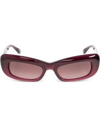 Balenciaga - Diva Rectangle-Frame Sunglasses - Lyst