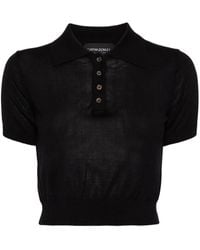 Cynthia Rowley - Cropped Polo Top - Lyst
