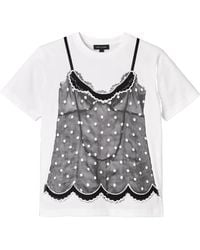 Marc Jacobs - T-Shirt Trompe L'Oeil - Lyst