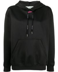 Off-White c/o Virgil Abloh - Logo Print Oversized Hoodie - Lyst