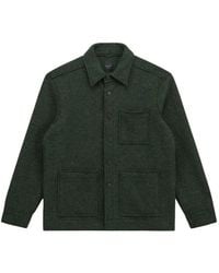 Xacus - Wool Shirt Jacket - Lyst