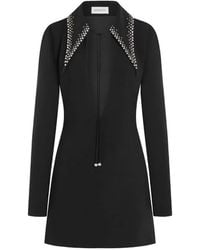 16Arlington - Imre Embellished Collared Mini Dress - Lyst
