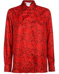 Max Mara - ハートプリント シルクシャツ - Lyst