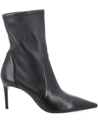 Stuart Weitzman - Stuart Power Bootie 75 Pointed-Toe Stiletto Boots - Lyst