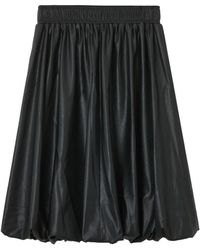 B+ AB - Elasticated Bubble-Hem Midi Skirt - Lyst
