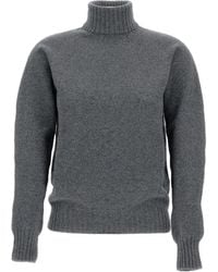 Drumohr - Ribbed Turtleneck Sweater - Lyst