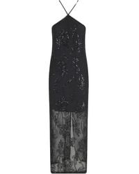 Isabelle Blanche - Sequin-Embellishment Midi Dress - Lyst