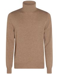 Malo - Mock-Neck Ribbed Sweater - Lyst
