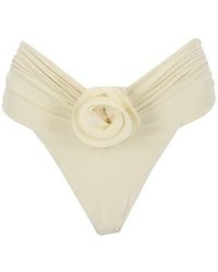 LaRevêche - Derya Floral-Appliqué Bikini Bottoms - Lyst