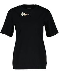 Simone Rocha - T-Shirt À Fleurs - Lyst