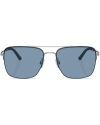 Oliver Peoples - R-2 スクエアフレーム サングラス - Lyst