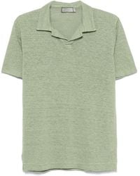 Canali - Linen T-Shirt - Lyst