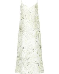 Saiid Kobeisy - Printed Mikado Dress - Lyst