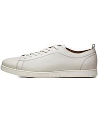 Poche Paris - Lace-Up Leather Sneakers - Lyst