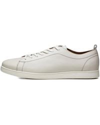 Poche Paris - Lace-Up Leather Sneakers - Lyst
