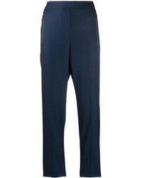 Stella McCartney - Zipped Pockets Cropped Trousers - Lyst